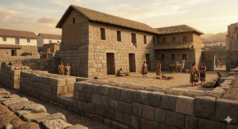 Muros incas del Qorikancha